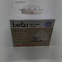 bella Electric Egg Cooker, 7 Eggs Capacity Tray, Single Stack, for Poached, Scrambled, Hard, Medium & Soft Boiled Eggs, Omelets and Steamed Dumplings, Auto Shutoff, 360 Watt, Oatmilk