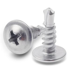 (250pcs) #8 x 1/2" 410 Stainless Steel Self Tapping Screws for Metal Plastic & Wood, Phillips Drive Modified Truss Head, High Strength Sheet Metal Screws (#8  1/2")