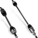 Front Left & Right CV Axle Shaft Assembly Fits for Honda Civic L4 2.0 2.0L 2016-2021 (for EX LX LX-P Models), Automatic CVT Trans Only, Driver & Passenger Side, 2-Pack