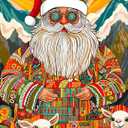 Santas Peruvian Christmas Puzzles 1000 pieces