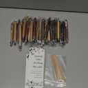 Yeaqee 36 Sets Employee Appreciation Gift Bulk Thank You Inspirational Wood Bamboo Pen with Cards Graduation Appreciation Gift fo Teacher Student Nurse Coworker Staff(6 Colors,You Are A Key Sign)