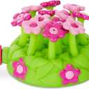 Melissa & Doug Sunny Patch Pretty Petals Flower Sprinkler with 12 Durable Flower Sprayers & Garden Hose Attachment for Exciting Backyard Water Play, Outdoor Toys for Kids Ages 3+