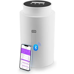 Wankeer Scent Air Machine for Home, 2000 Sq. Ft Coverage Hotel Collection Diffuser with Smart Cold Air Tech, Whole House Fragrance, Bluetooth Waterless Oil Diffuser for Large Room, Hotel, Spa, Office