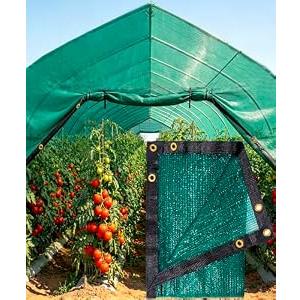 E.share 40% Green Shade Cloth, 20ft x 36ft Sun Shade Netting with Grommets