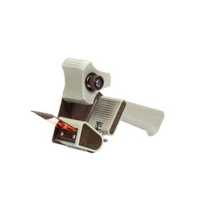 3M Scotch - 21200190087 H180 Industrial Packing Tape Dispenser for 2" Tape  Lightweight and Portable for Commercial Packaging, Shipping, Moving, Carton and Box Sealing, Gray (19008)