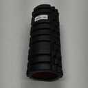 Foam Roller for Deep Tissue Massager, 13" High Density Exercise Patented Roller for Muscle Massage and Myofascial Trigger Point Release Back Roller for Fitness, Yoga and Pilates (Black)