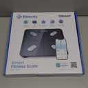 Etekcity Smart Scale for Body Weight, FSA&HSA Eligible, Bathroom Digital Weighing Scale with BMI, Body Fat, Muscle Mass, Accurate Bluetooth Home User Health Equipment Sync Apps, LED, Tempered glass (11 x 11 inches, Black)