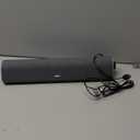 SOULION R50 Bluetooth Computer Speakers, USB Powered Pc Speakers for Desktop Monitor, 3.5mm Wired & Colorful LED Lights, Surround Sound Soundbar for Computer Laptop, White