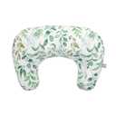 Boppy Nursing Pillow - Ergonomic Bottle & Breastfeeding Pillow with High, Firm, Large Area, Water-Repellent Cushion with Washable Cover; Baby Safety Alliance Verified - Sage Green Leaf