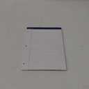 Ampad Double Sheet Writing Pads, Narrow Ruled, Size 8.5 x 11.75 Inches, White Paper, 100 Sheets Per Pad (20-346)