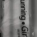 RUNNING GIRL Yoga Tank Tops for Women Built in Shelf Bra B/C Cups Strappy Back Activewear Workout Compression Tops (White, M)