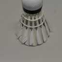 Badminton Shuttlecocks 12-Pack (All Round Feather) Real Fine Feather With Great Durability Stability and Balance,Suitable for Professional Training Or Family Leisure Sports (Goose Feather)