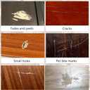 Wood Repair Kit - Scratch Repair Set of 21 - Wood Filler and Furniture Markers for Touching Up Hardwood Scratches, Holes, Cracks, Stains, Laminate Floor, Cabinets, and Tables