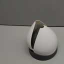 Clorox Toilet Plunger with Hideaway Holder Caddy Heavy-Duty Compact Design with Non-Skid Rubber Base for Bathroom Convenient Storage Toilet Unclogger, 6.5x19.5-Inch, White