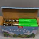 Garma 100 Pcs 3.15'' Easter Eggs - Empty Bright Colors Plastic Eggs with 10 Golden Eggshell Bulks for Easter Party Favors Supplies Easter Egg Hunt Game Basket Stuffers Fillers Classroom Exchange Prize