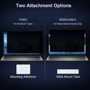 14 Inch Laptop Privacy Screen Filter (16:9), Anti Glare Blue Light Blocking Screen Protector for Windows Notebook, Removable Matte and Glossy Finish Shield for Office Business Travel