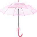 Fdit Bridal Lace Cotton Umbrella Parasol Costume for Wedding Parties Dancing Photography Prop(Pink)