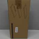 BAYKA Bathroom Floating Shelves for Wall Set of 3 - Rustic Brown Farmhouse Wood Shelves Over Toilet for Bedroom, Kitchen, or Living Room Decor Display, Storage for Plants, Toilet Paper or Bath Towels (15.7inches)