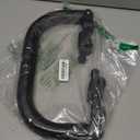 Stroller Bumper Handle Armrest Adjustable Detachable Pu 39x39x8cm for Compatibility Enhanced Water Resistance and Durability for Replacing Old Stroller Accessories