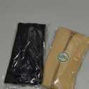 bropite Zipper Compression Socks Women & Men - 2Pairs Calf Knee High 15-20mmHg Closed Toe Compression Stocking (Large-X-Large, Black/Nude)