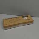 Floating Shelves for Wall Decor, Wall Mounted Wood Storage Shelf for Bedroom, Living Room, Bathroom, Kitchen, Nursery, Display Picture Ledge Shelf with Lip Set of 2-16 Inches, Oak (15.8in)