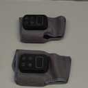 Foot Advanced Renew Triple Method Massager, with 5 Vibration Modes and 6 Heat Levels, Suitable for Reduce Fatigue and Plantar Fasciitis, Travel & Home Use (Grey, 2pcs)