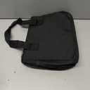 Femuar Reusable Lunch Box for Men/Women - Insulated Lunch Bag Leakproof Lunchbox for Work Office Picnic Beach - Freezable Lunch Cooler Bag with Adjustable Shoulder Strap - Black (Medium Size)