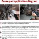 2 x Road Passion Rear Brake Pads for F 650 GS 1999-2003 F650 GS 2004-2007 F 700 750 GS 2013-2021 F 800 R 2009-2013