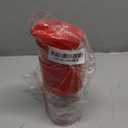 Plastic Insulated Double Wall Coffee and Tea Press (15 Ounces, Red)