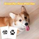 4-Pack Baby Inkless Hand and Footprint Kit Paw Nose Print Kit for Dogs Cats Pets Clean Touch Ink Pad for Baby Pets Newborn Keepsake Mess-Free Ink Pad