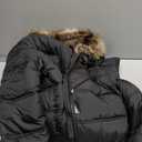 Women's Winter Coat Waterproof Long Insulated Parka with Detachable Hood, Large
