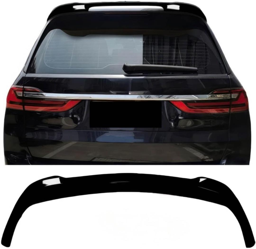 Rear Roof Spoiler Compatible with 2019-2024 BMW X7 G07 - Window Spoiler for xDrive40i, xDrive50i, 50i, Alpina Xb7
