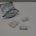 1" x 2" Rectangle Chair Leg Protectors for Hardwood Floors, Silicone Covers to Protect Wood Tile Floors Felt Pads Furniture Leg Caps Reduce Noise,Easy to Move.16 PCS Clear.