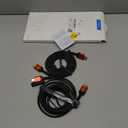 JSAUX 10K HDMI Cables 2.1 10FT 2-Pack 48Gbps 8K@60Hz 4K Ultra High Speed Cords(7680x4320, 4K@120Hz) eARC HDR10 HDCP 2.2 & 2.3 3D, Compatible with PS5/PS4/X-Box/Roku TV/HDTV/Blu-ray/LG (Red)