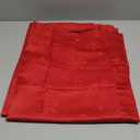 Smiry Rectangle Tablecloth 60x84 Inch, Waterproof Damask Table Cloth, Snowflake Patterns Fabric Table Covers for Harvest Parties, and Holiday Dinner, Red