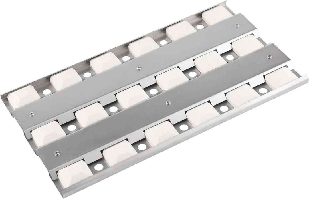 Grill Briquette Tray Replacement for Lynx 42in 54in Grill, Narrow Briquette Tray Grill Heat Plates for Lynx L42 L42FR L42PSFR L42PSR L42R L54 L54PSFR L54PSR, 19 1/4'' x 10 1/2'' (1 Pack)