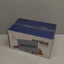 Ganiza Food Processor, 2-Speed Food Chopper Meat Grinder with 8 Cup Stainless Steel & 8 Cup Glass Bowls, Upgraded Button & Smart Overheat Protection Light - Includes Clean Brush, 2 Sets of Blades (Silver)