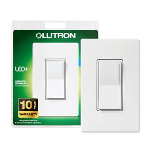 Lutron Sunnata Touch Dimmer Light Switch with Wallplate, LED+ Advanced Technology for LED and Incandescent, 3 Way/Multi Location, STCL-153MW-WH, White Lutron Sunnata Touch Dimmer Light Switch with Wallplate, LED+ Advanced Technology for LED and Incandescent, 3 Way/Multi Location, STCL-153MW-WH, White