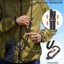 TORRAS Phone Lanyard with Hanging Loops, Adjustable Anti Theft Phone Strap Crossbody for iPhone 17 Pro Max,Skin-Friendly,2 Tabs, Universal Cell Phone Neck Lanyard for Daily & Outdoor Activities, Black