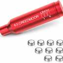 Gotical Red Laser Bore Sighter Compatible with Creedmoor 6.5 Cartridge, Boresighter Anodized Red Battery Included Cartridge Bore Sight