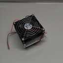 GDSTIME 80mm x 80mm x 25mm 12V Brushless DC Cooling Fan compatible with Desktop