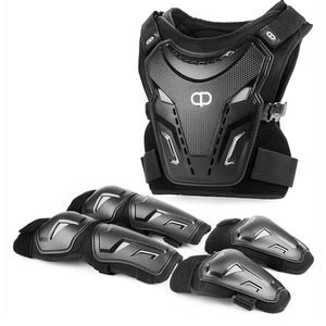 Off Road Bicycle Equipment, Youth Motorcycle Riding Protective Equipment, Off-Road Motorcycle Armor Set, Boys and Girls, Mountain Bike Riding Chest Protector