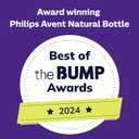 Philips Avent Natural Baby Bottles with Natural Response Nipples (Slow Flow, Flow 2), 4oz, Pink, 4-Pack, SCY900/14