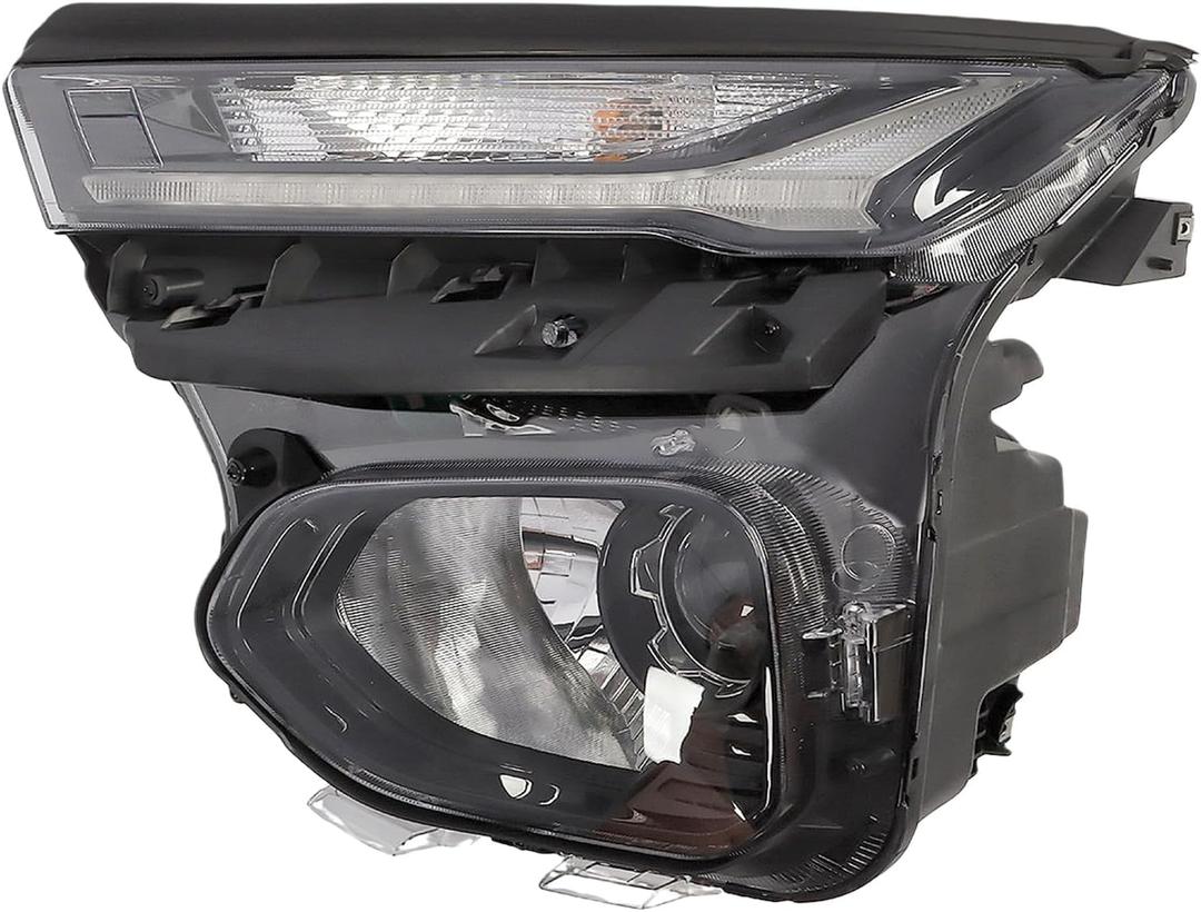 Left Side Halogen Headlight Compatible with Trailblazer LS/LT/RS/Activ 2021 2022 2023 w/DRL Driver Front Headlamp Light GM2502520