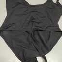 Popilush Shapewear Bodysuits for Women - Tummy Control Body Suits for Womens Deep V Corset Tops Thong Concert Outfits XL