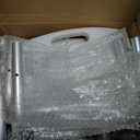 Shower Chair for Inside Shower with Back, Tool-Free Assembly, Height Adjustble Shower Seat with EVA Cushion and Non-Slip Feet, Support Up to 350 lbs, Grey