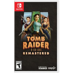 Tomb Raider I-III Remastered Starring Lara Croft - Nintendo Switch