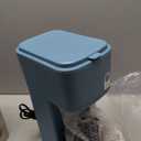 BELLA Single Serve Coffee Maker, K Cup & Coffee Ground Compatible with Removable, Adjustable Drip Tray, Auto Shutoff & Reusable Dishwasher Safe Accessories, Brews 6oz to 14oz, 1000 Watt, Surf