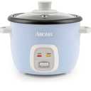 Aroma Housewares 4-Cups (Cooked) / 1Qt. Rice & Grain Cooker (ARC-302NGBL), Blue