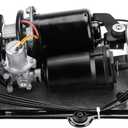 Air Suspension Compressor Pump Fit for Cadillac 2004-2009 SRX, 2005-2010 STS, 2006-2009 STS, Air Ride Compressor Pump with Relay and Brackets, Replace for 15228009, 88957190